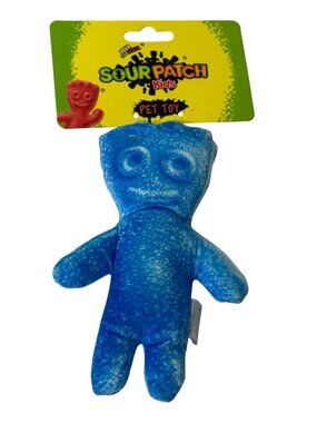 Sour Patch Kids Blue Plush Dog Toy Pet Toy